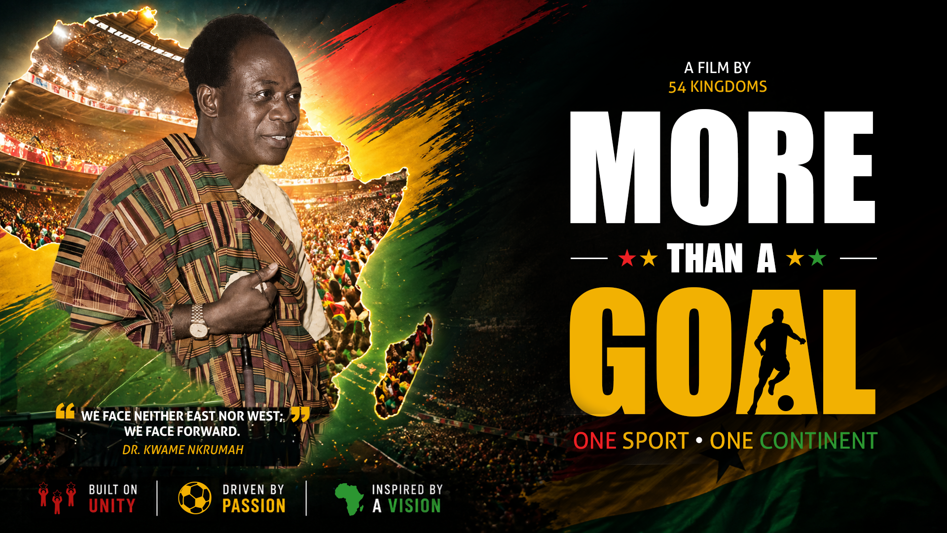 More Than A Goal official documentary poster artwork